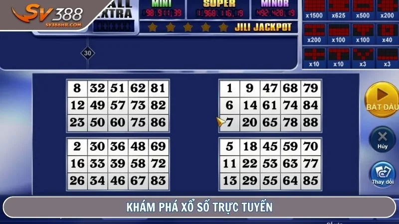 Khám phá Xổ Số trực tuyến